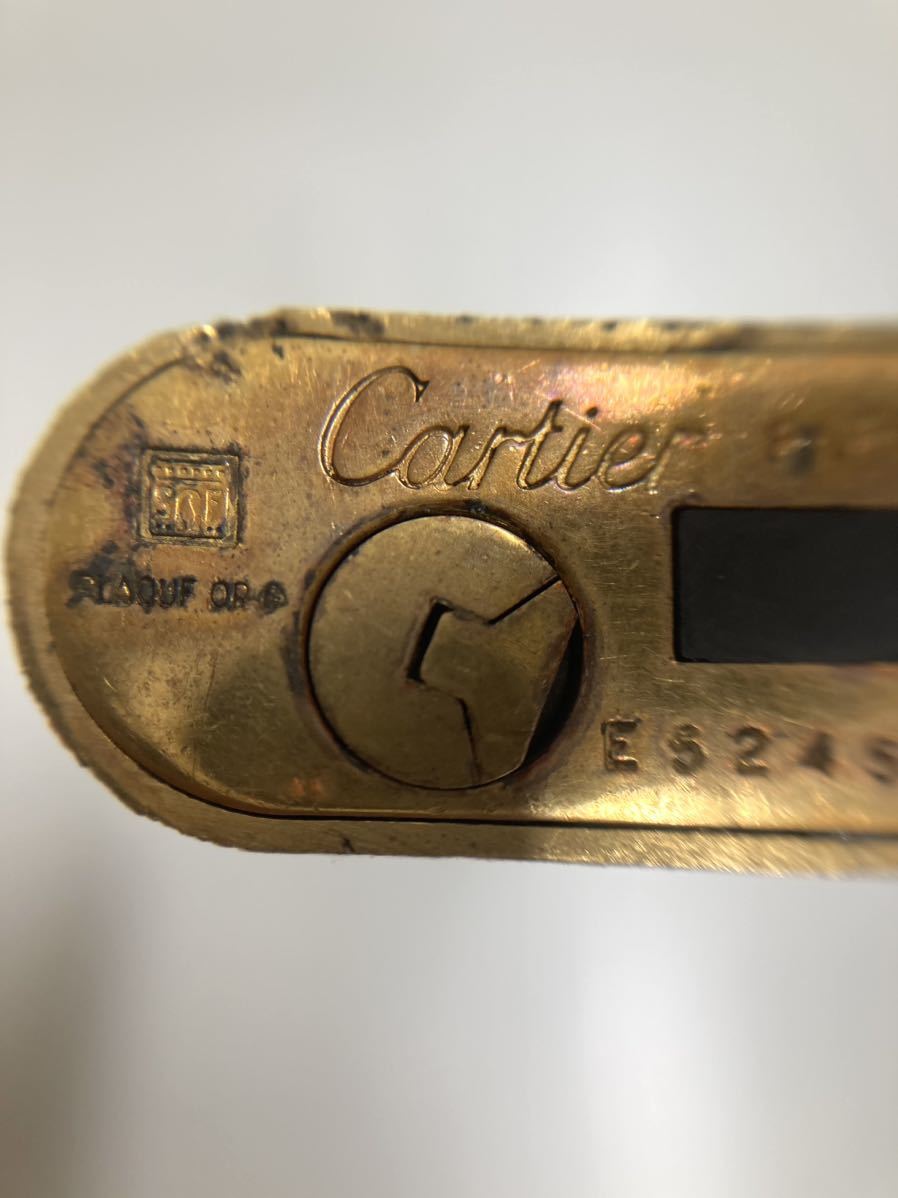Cartier カルティエ ライター ゴールドカラー 喫煙具　たばこ　_画像3