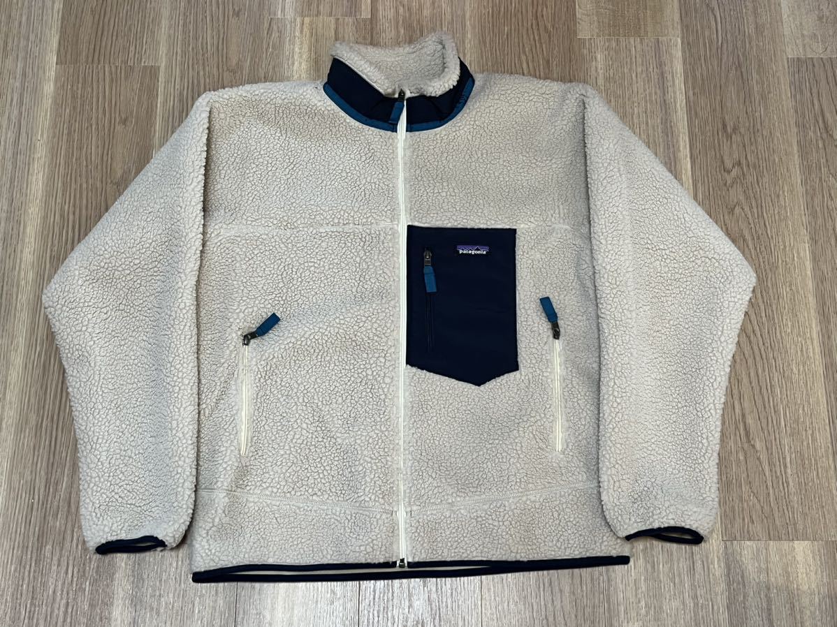 Sale 新品最安　送料無料 定価以下格安 Patagonia Classic Retro-X Jacket Natural Ssize パタゴニア レトロX Sサイズ ナチュラル ホワイト_画像1