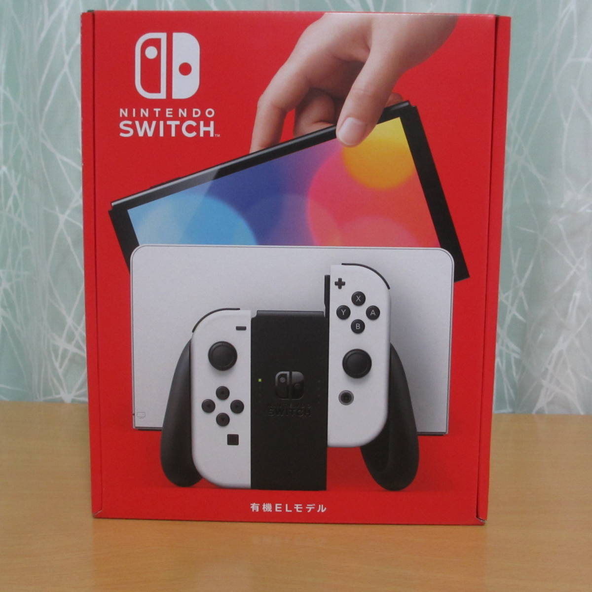 【送料無料】Nintendo Switch(有機ELモデル) Joy-Con(L)/(R) ホワイト　ニンテンドースイッチ　本体【新品未開封】　_画像1