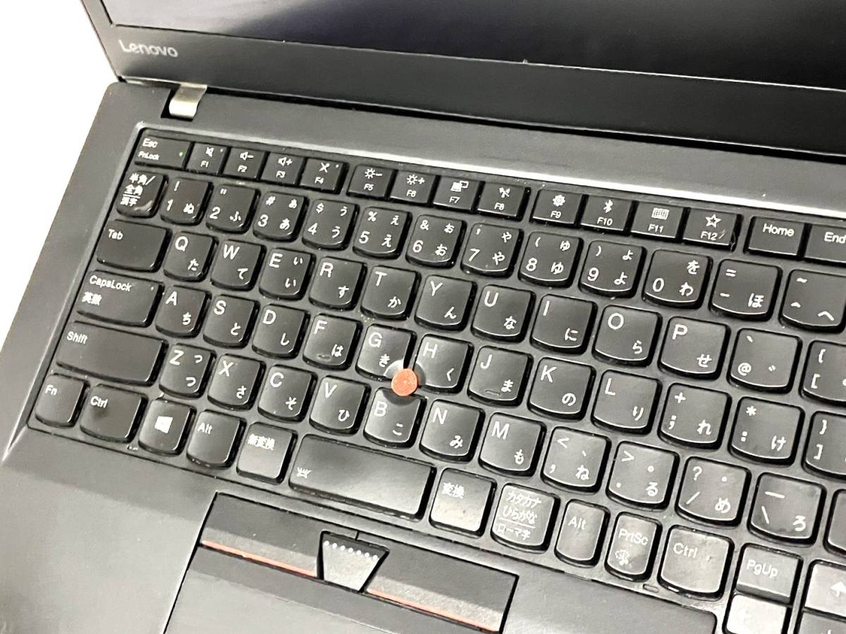 ☆1円スタート☆美品【訳あり】Lenovo ThinkPad T470s【Corei7 6世代+