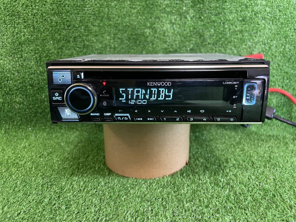 JVCケンウッドU380BT!FM/AM/CDレシーバー!iPod/ブルートゥースBiuetooth/フロントUSB/AUX/ハンズフリー通話/2WAYイルミ変更　送料無料_画像5