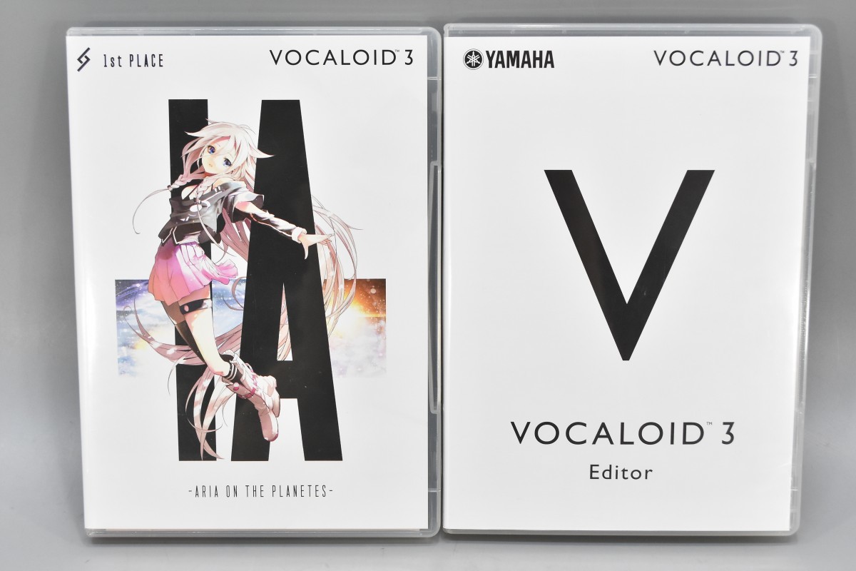 VOCALOID 3 Starter Pack IA Editor ARIA ON THE PLANETES スターターパック DVD-ROM ボカロ ボーカロイド ヤマハ ソフト RJ-568G/913_画像9