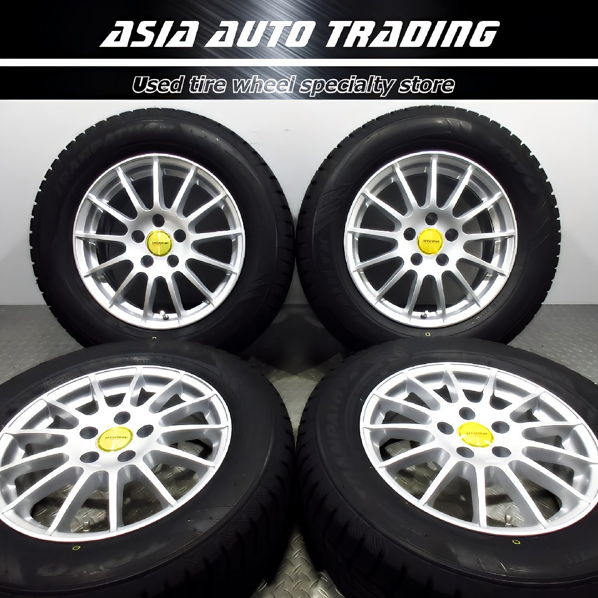 新品 未使用 Weds IRVINE F01 6.5J+30 PCD112-5穴 TOYO ウィンタートランパス TX 215/65R16 2023年スタッドレス アウディ Q3 VW ティグアン_画像1