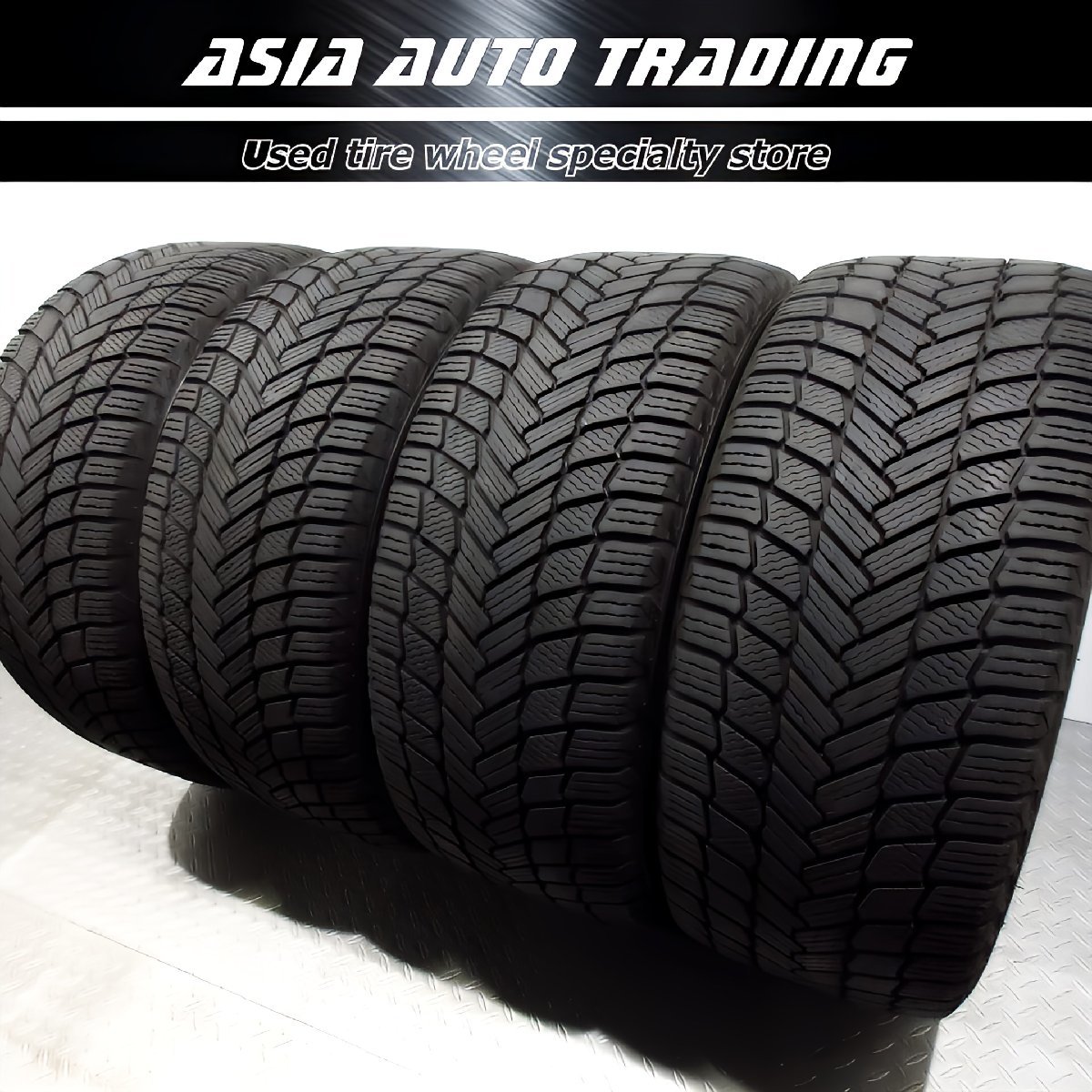 ミシュラン X-ICE SNOW 245/45R18 2020年 スタッドレス 4本セット 札幌市 タイヤ交換OK ベンツ W213 Eクラス W447 Vクラス BMW G30 他_画像1