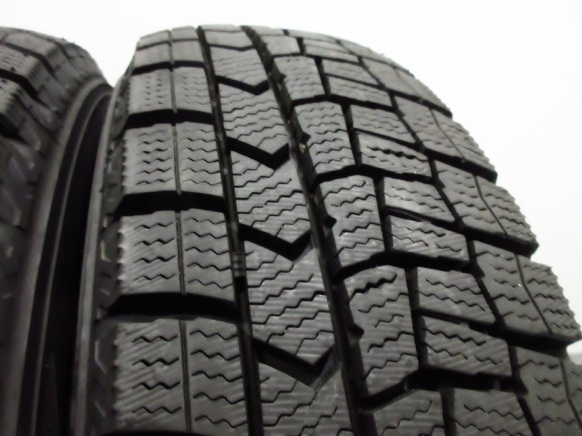 新車外し ホンダ N BOX 純正 4.5J+40 4穴 ナット付 ダンロップ WM02 155/65R14 WINTER MAXX 2022年後半 走行極少 スタッドレス ONE WGN 等_画像5