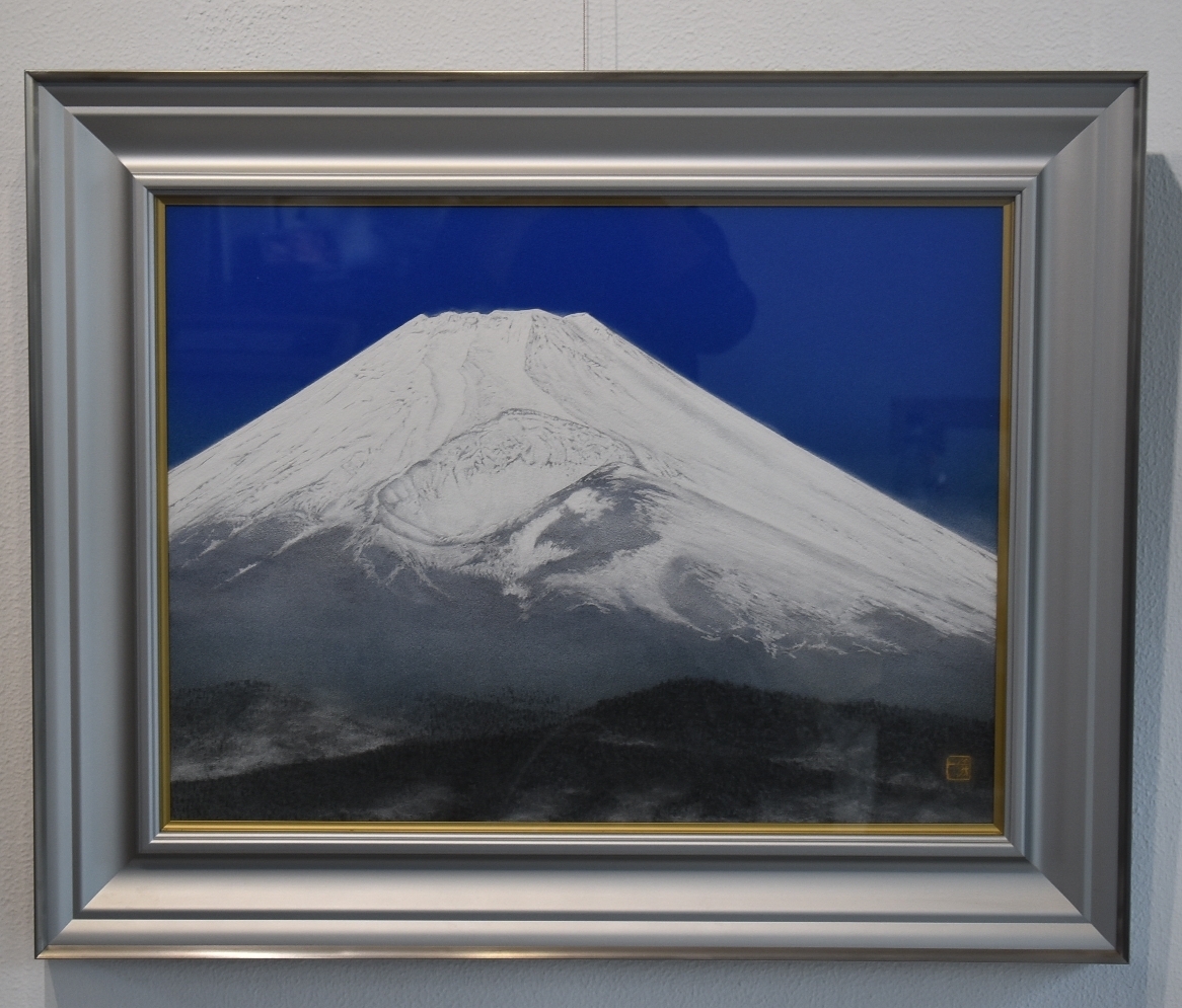 ●絵画【杉松儀一】≪富嶽・富士山≫ 共シール 日本美術院院友　12号　今野忠一に師事 真作本物保証｜絵画買取《小川処堂》