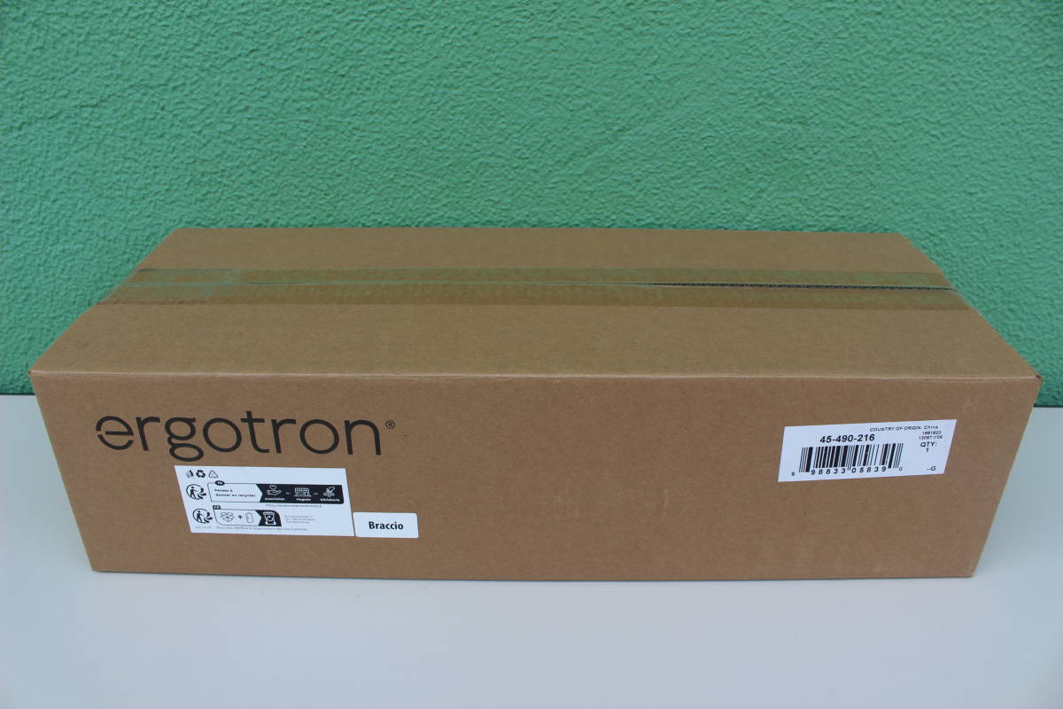 ERGOTRON エルゴトロン 45-490-216 [LX デスクマウントアーム ホワイト] 未使用　箱痛み品
