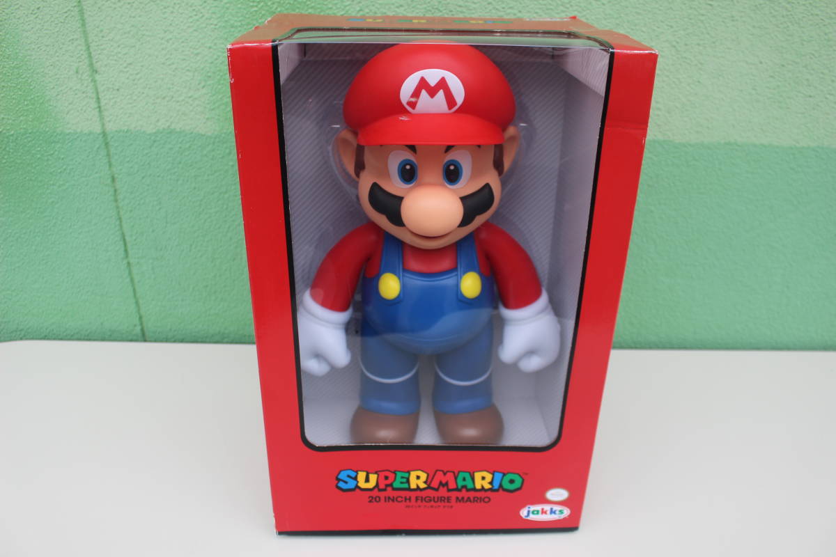 任天堂販売 Nintendo Sales 20インチフィギュア マリオ NSL-J-0002　未開封　箱痛み品 _画像1