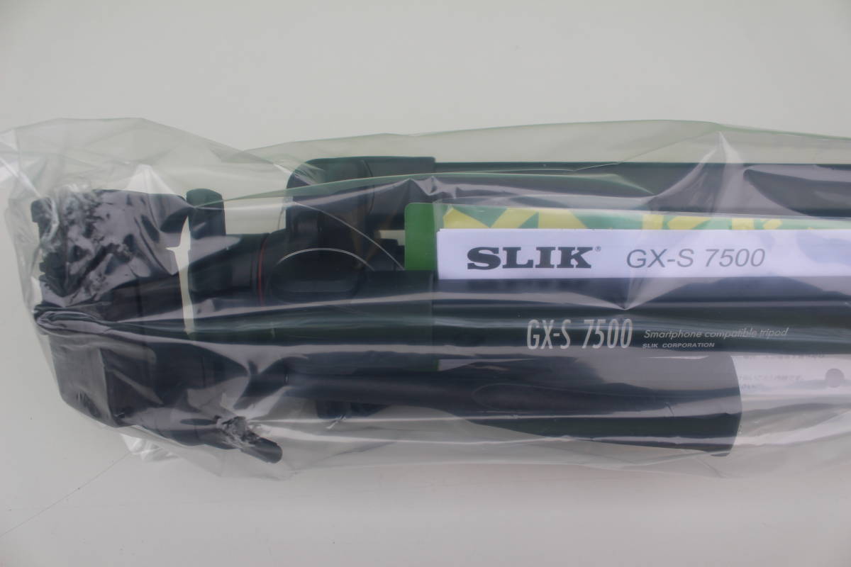 スリック SLIK 三脚 GX-S 7500 [5段 /3WAY雲台] 未使用　箱痛み品_画像5