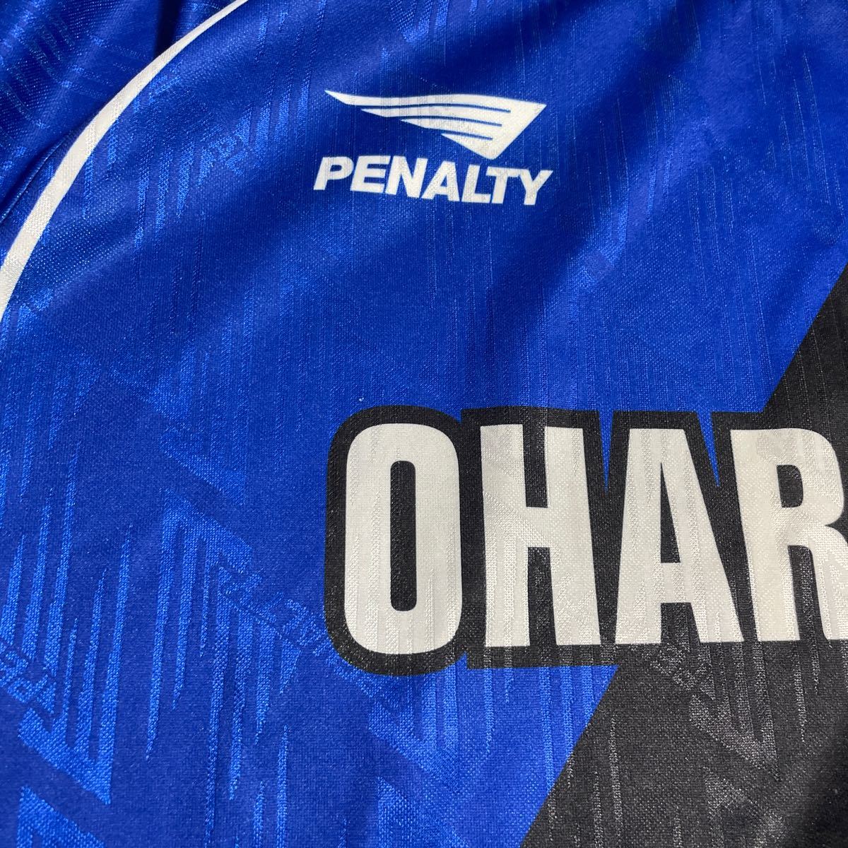 大原 OHARA サッカー 支給 着用 ペナルティ penalty 長袖ユニフォーム Lサイズ_画像6