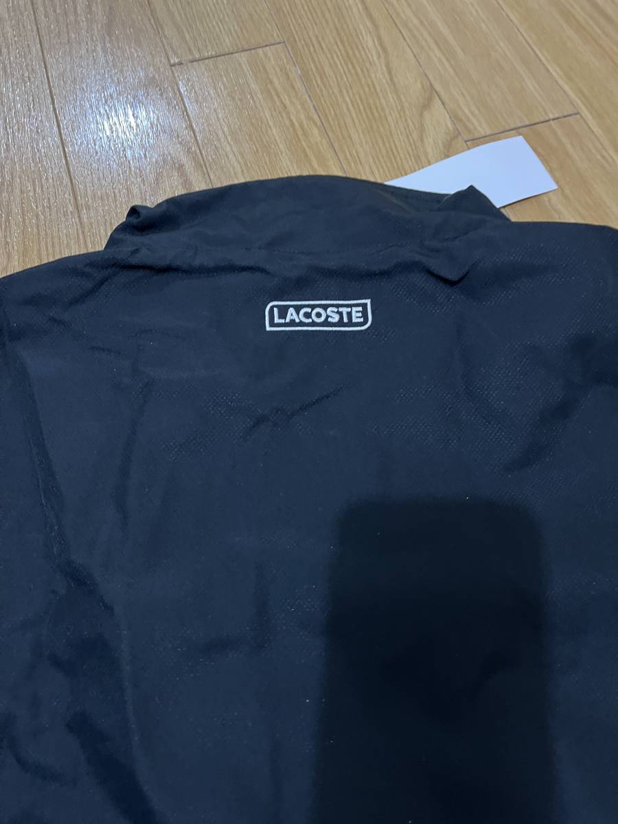 ○未使用新品17ss Supreme × LACOSTE Track Jacket ブラック ラコステ ジャケット　L 52 タグ付き_画像6