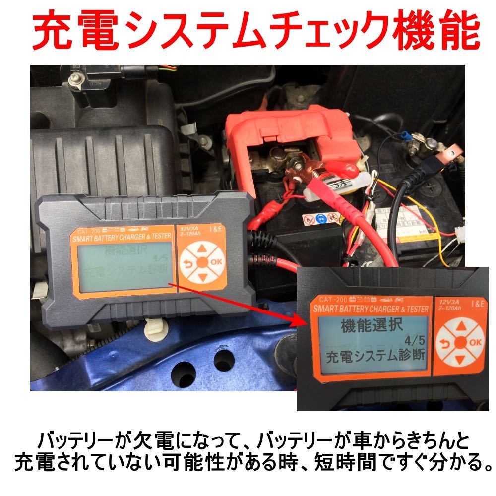 12V battery charger ( tester with function )