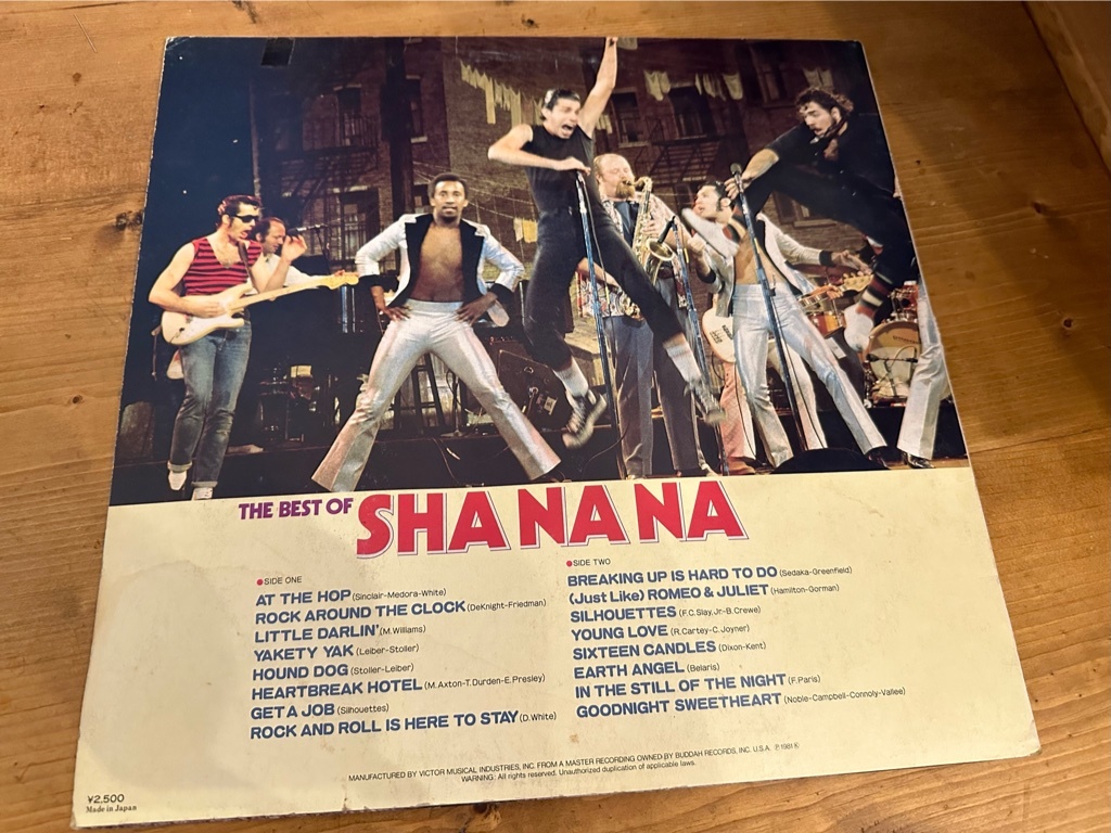 LP★ShaNaNa / The Best Of Sha Na Na / Rock & Roll / ロカビリー！_画像2