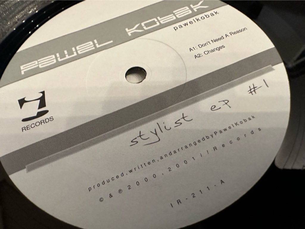 12”★Pawel Kobak / Stylist EP #1 / ディープ・ハウス！_画像2