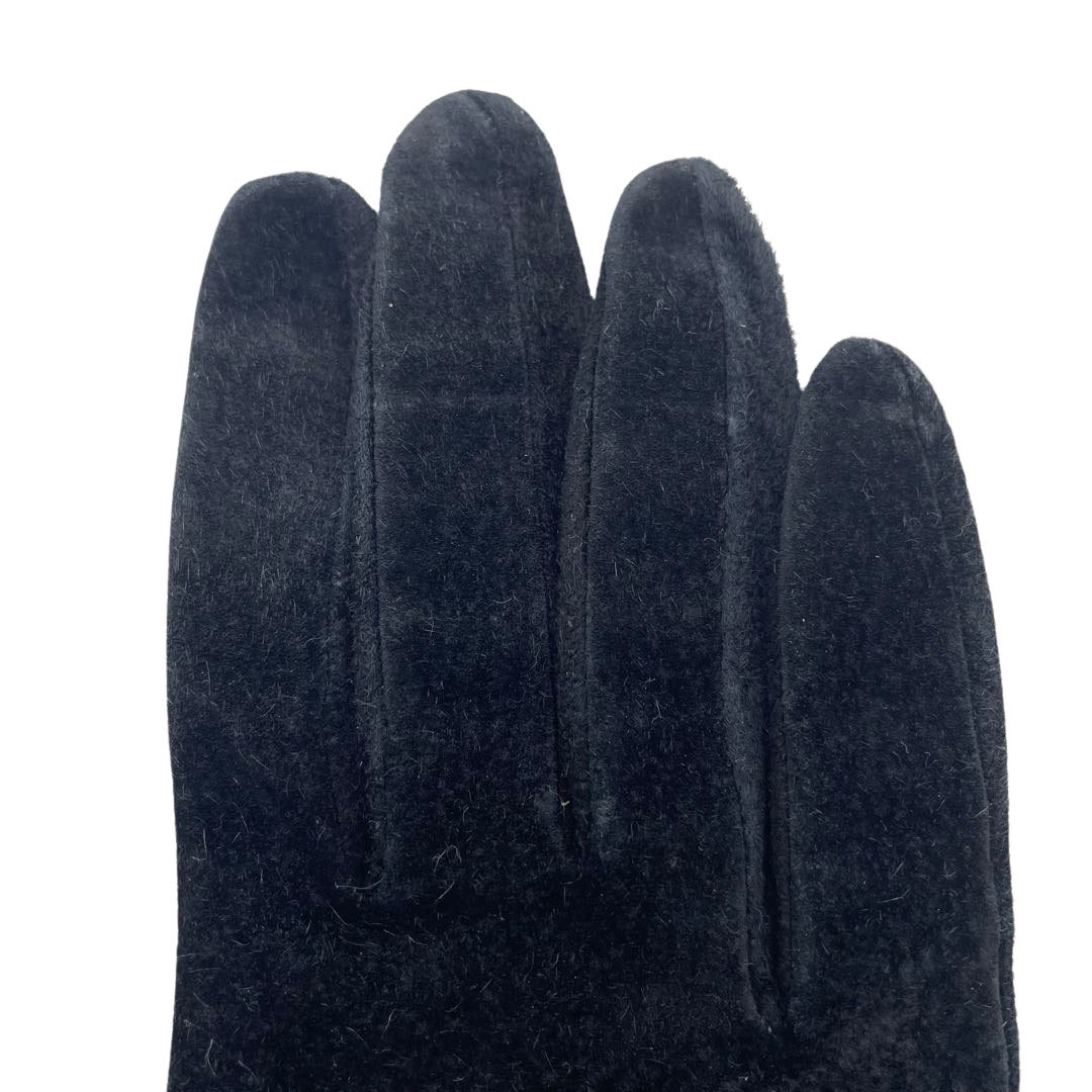 Christian Lacroix Christian Lacroix Vintage перчатка перчатки замша цветной камень 7 1/2 черный 