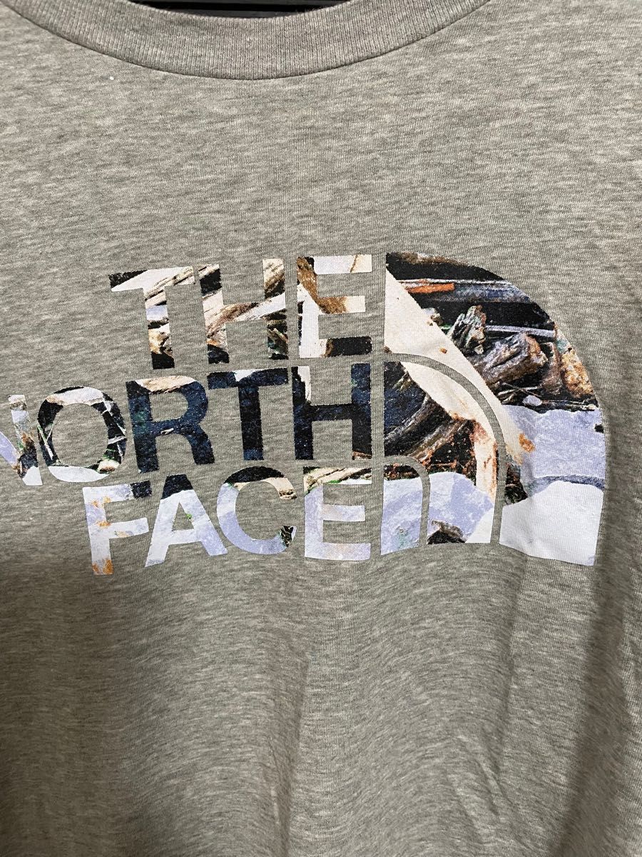THE NORTH FACE ザノースフェイス ロゴプリントTシャツ メンズM