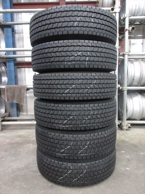 送料無料　スタッドレス　205/75R16　ヨコハマ　IG91　21～22年　三菱キャンター　ふそう　NT450　新車外しXAC16×5.5K　5穴　美品　6本_画像6