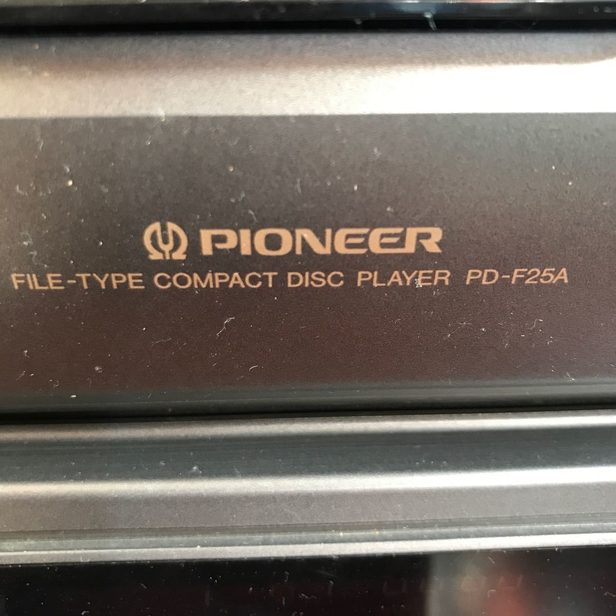 Pioneer FILE-TYPE COMPACT DISC PLAYER PD-F25Aチェンジャー パイオニア CD _画像3