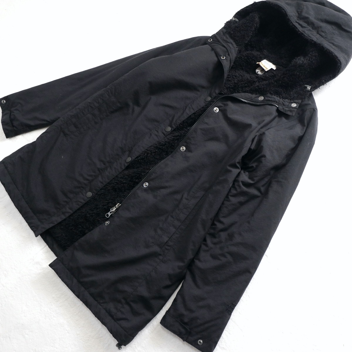 ＜即決 送料無料＞THE NORTH FACE ノースフェイス コンパクトノマドジャケット Compact Nomad ブラック/M/クリーニング済_画像4