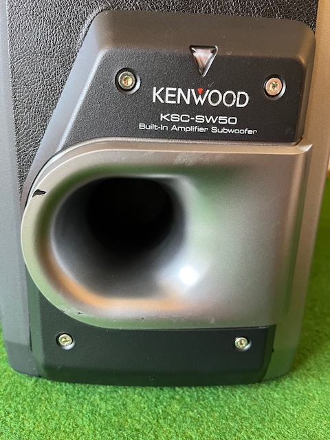 ケンウッド(KENWOOD)　サブウーハー　KSC−SW50　中古品_画像5