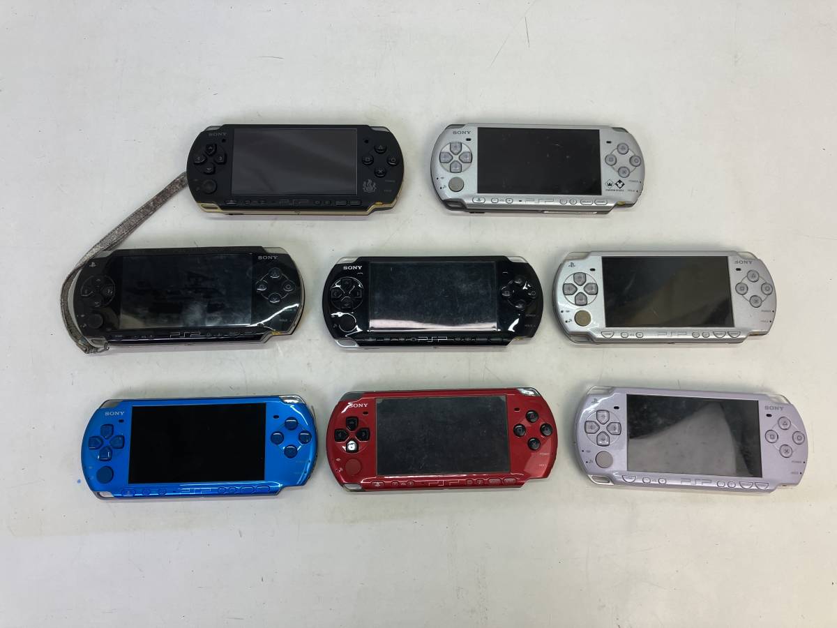 4796】[1円～] ジャンク 携帯ゲーム機 まとめ PSP-1000/2000/3000 SONY