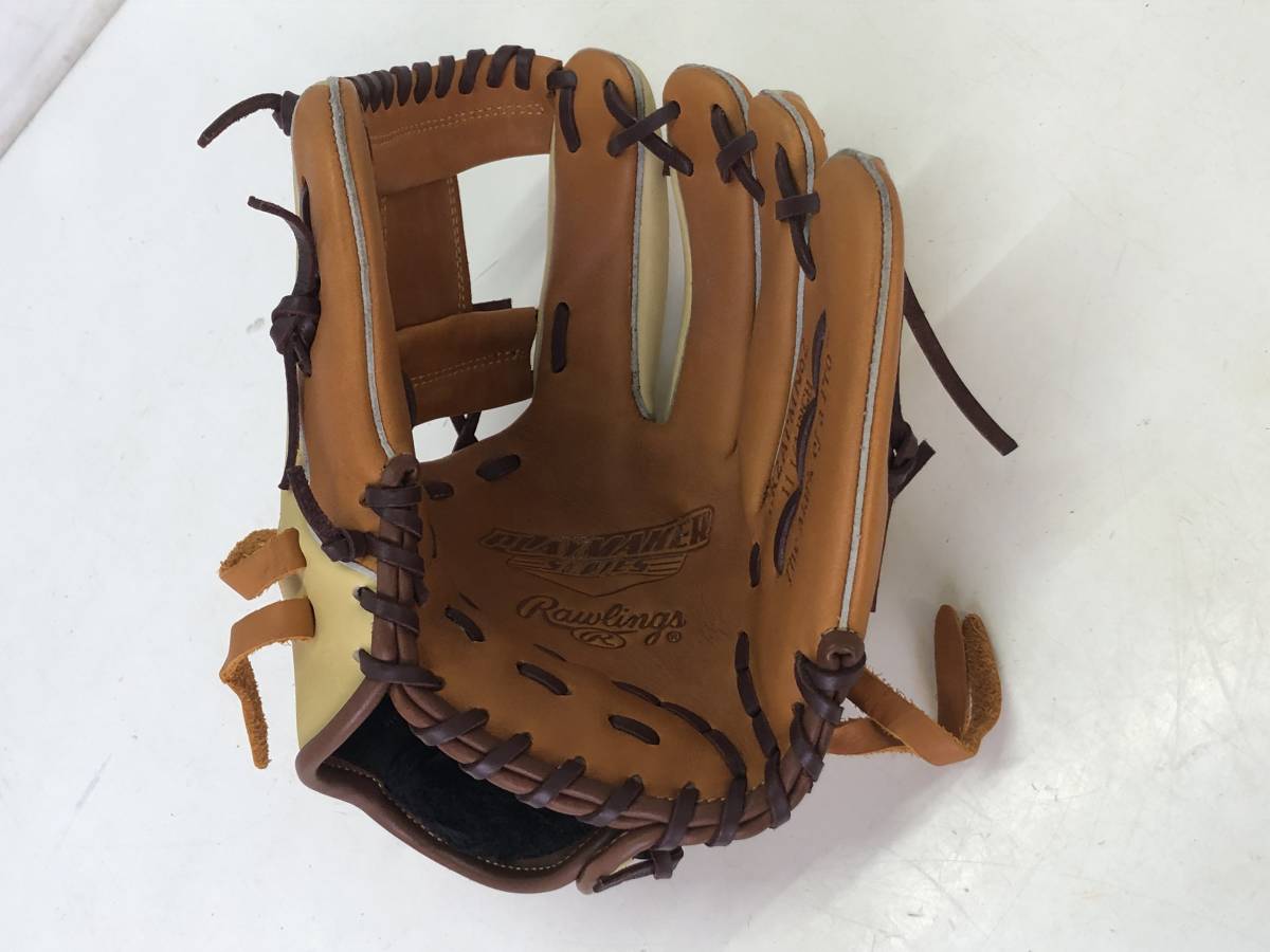 【6754】Rawlings ローリングス PLAY MAKER 11.25インチ リッチタン/キャメル GR2APMN62 EKLL29 軟式用 野球 右投用 中古品_画像2