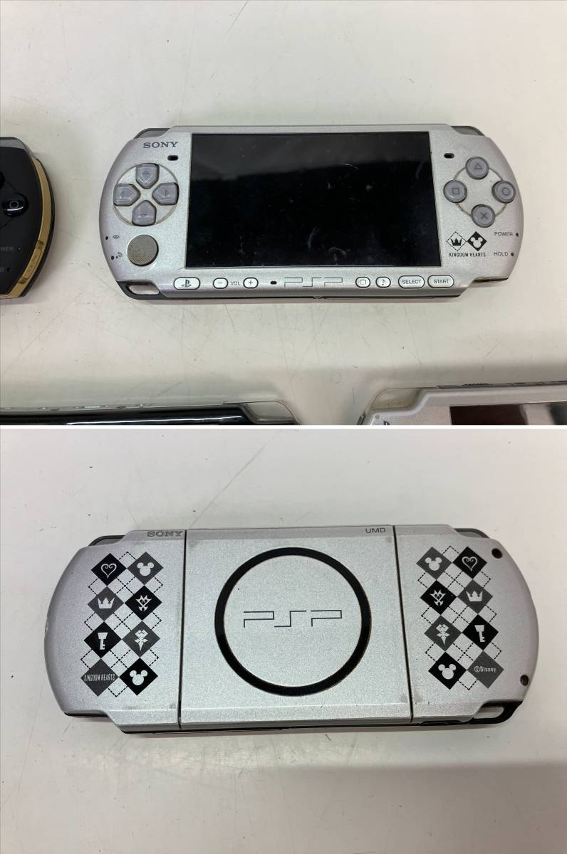 【4796】[1円～] ジャンク 携帯ゲーム機 まとめ PSP-1000/2000/3000 SONY ソニー レトロ ゲーム ハード 動作未確認 現状品_画像3