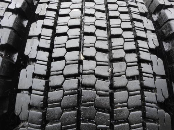 ◆ 冬 美品9.5分山 ブリヂストン W900 225/80R17.5 123/122L 6本 2021年製 ◆_画像4