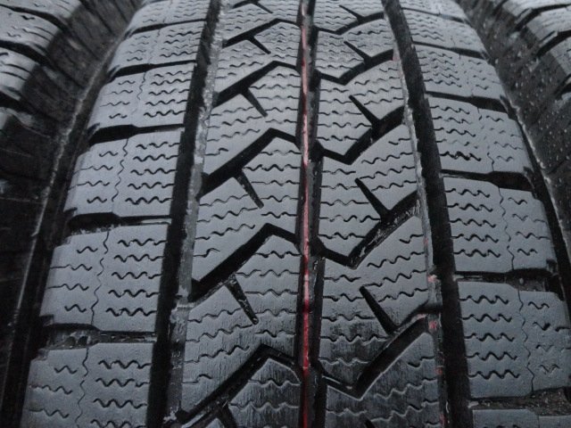 ◎5406 美品9.5分山 ブリヂストン VL1 195/80R15 107/105LLT 4本 2018年製_画像6