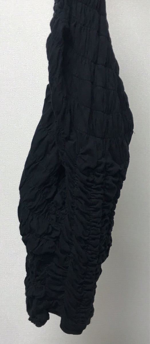 SS1990 90s COMME DES GARCONS GATHERED DRESS ビンテージ コムデギャルソン ギャザー 変型 ドレス ワンピース_画像6