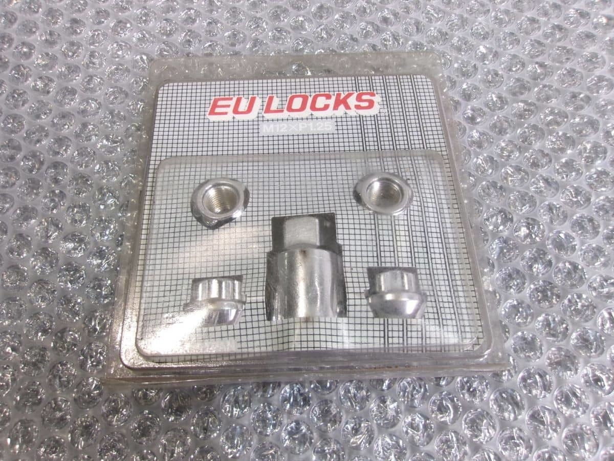 ★新品!★EU LOCKS ロックナット ホイールナット 盗難防止 M12×P1.25 ニッサン スバル スズキ 等 / 2Q4-1124_画像2