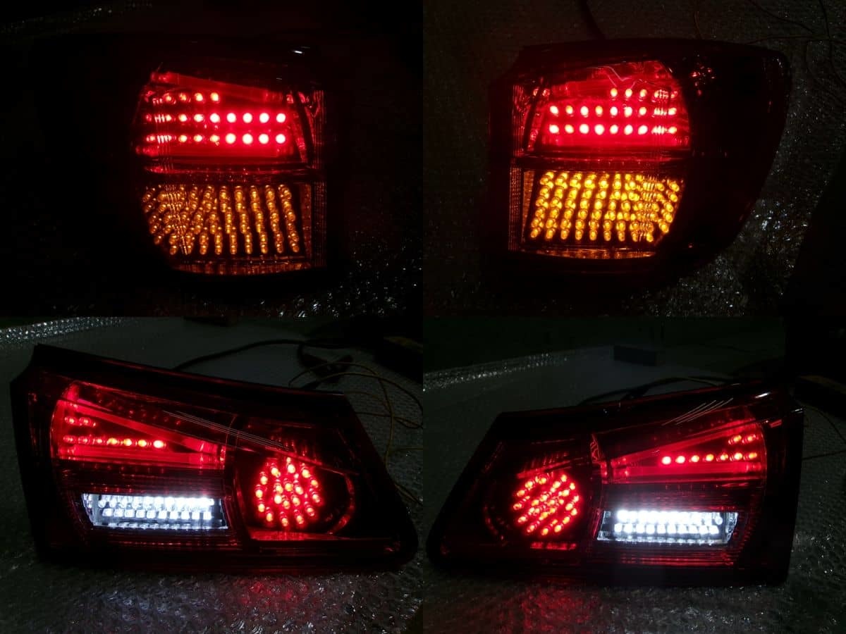 * super-discount!* Lexus GSE20 IS250 original modified tail lamp tail light left right for 1 vehicle ICHIKOH 53-42 IS350 etc. lighting OK / 4Q8-910