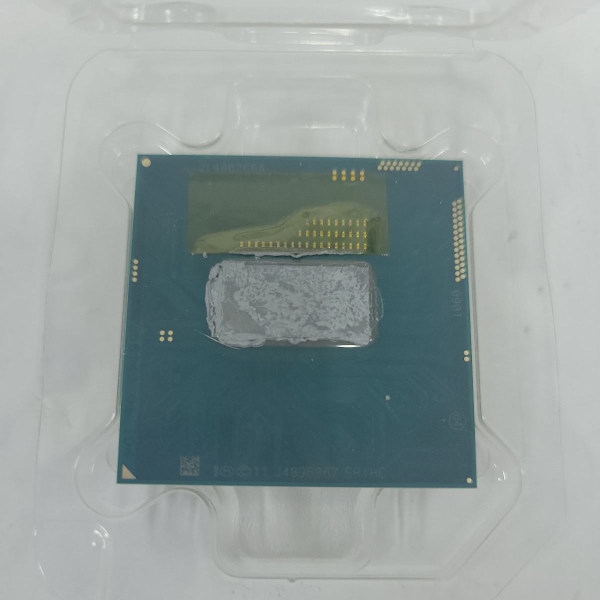 【動作確認済】Intel Core i3 4000M 2.40Ghz SR1HC ノートパソコン用 第四世代 P02188【1円スタート】_画像1