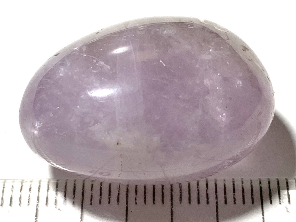 研磨された紫水晶（アメシスト）原石・2-8・14g（ブラジル産鉱物標本）_画像3