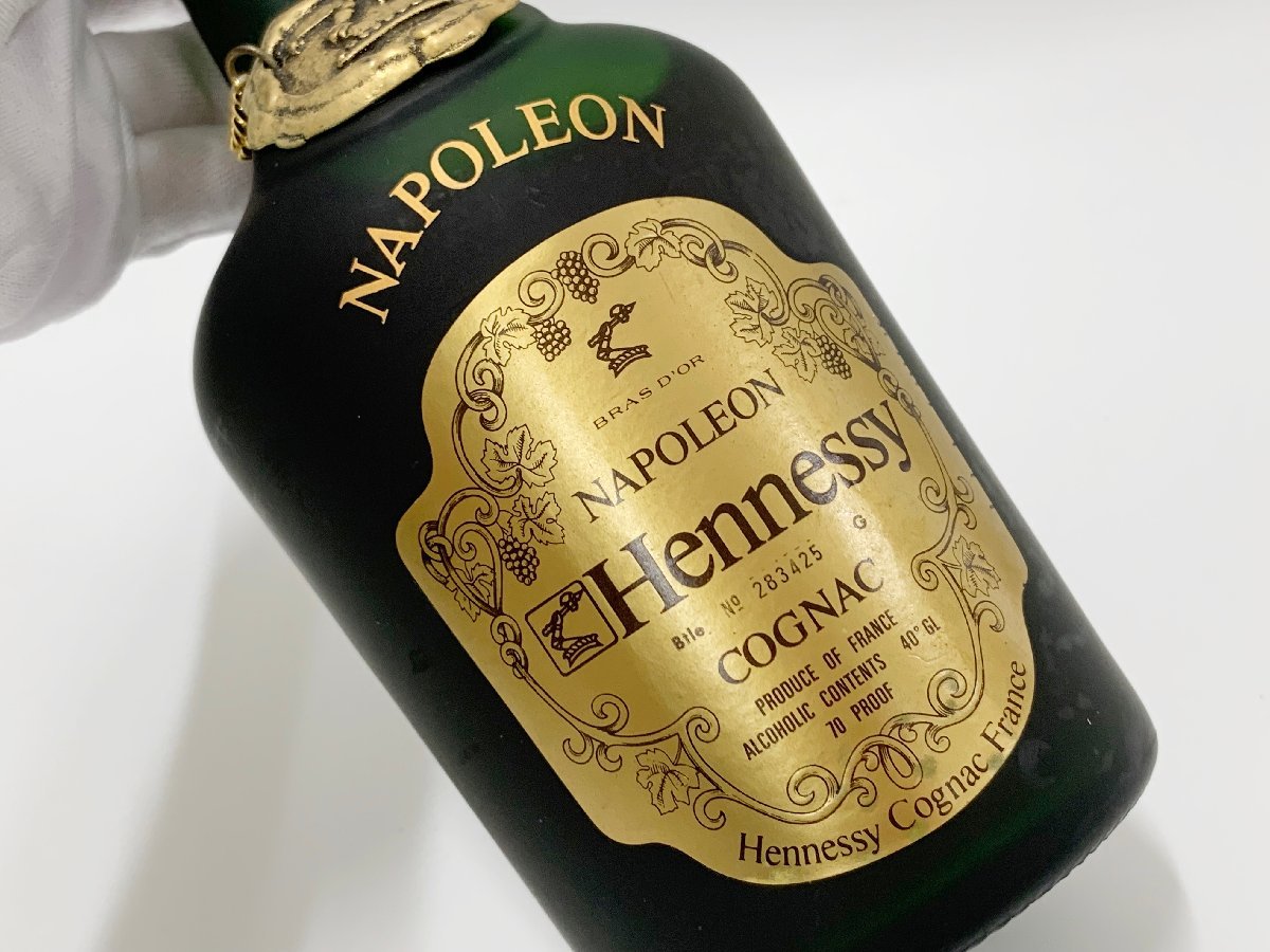 ★未開栓 NAPOLEON Hennessy ナポレオン ヘネシー COGNAC コニャック 700ml 40% ブランデー 洋酒 4319N9._画像3