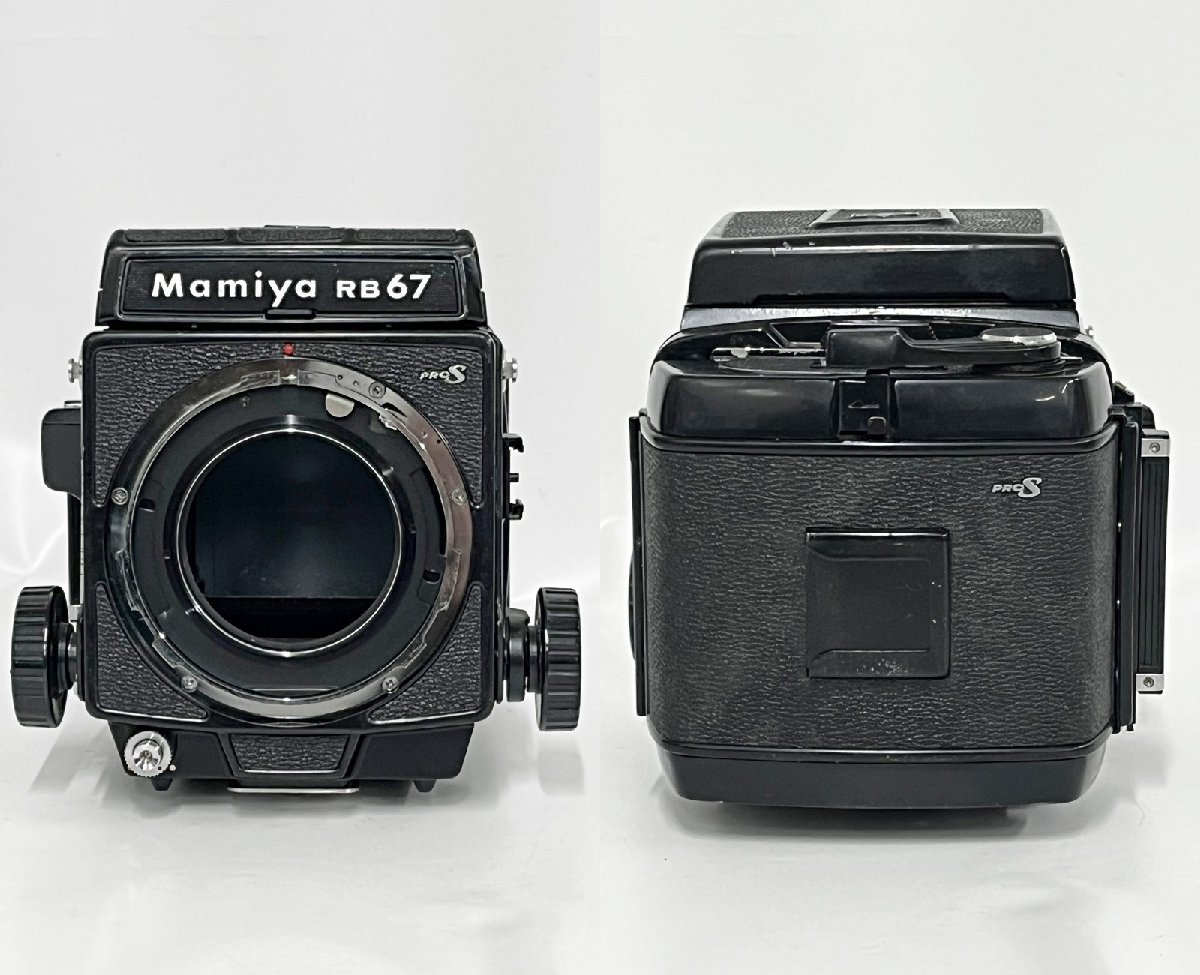 ★シャッターOK◎ Mamiya マミヤ RB67 PRO S MAMIYA-SEKOR C 1:3.8 f=127mm 中判 カメラ ボディ レンズ 120フィルムホルダー 14743O5-11_画像2