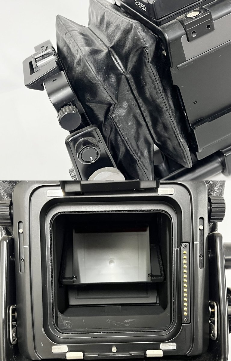 ★通電OK◎ FUJI 富士フィルム GX680 Professional 6×8 中判 カメラ ボディ 120フィルムホルダー 中枠 バッテリーチャージャー 14756O5-5_画像5