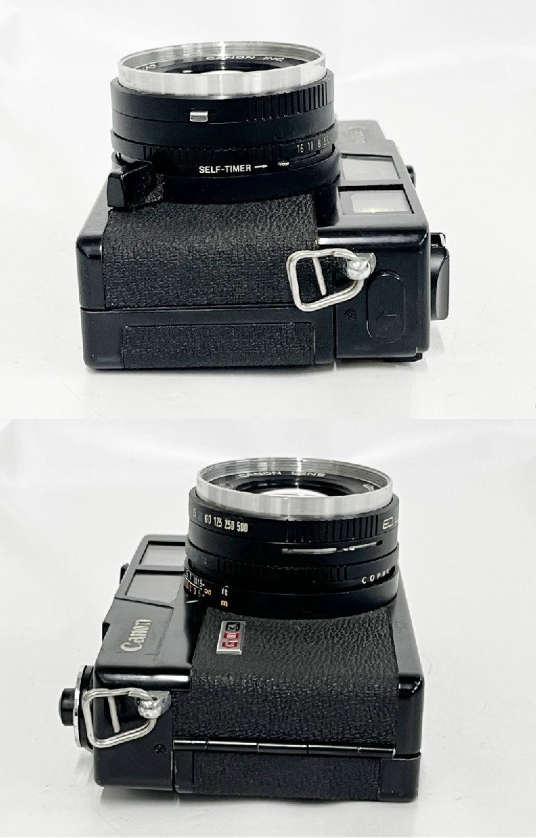 ★シャッターOK◎ Canon キャノン Canonet QL17 G-Ⅲ 40mm 1:1.7 レンジファインダー フィルムカメラ ブラックボディ 14803O7-9_画像4