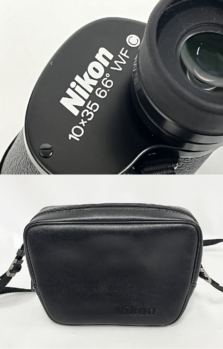 ★Nikon ニコン 10×35 6.6° WF 双眼鏡 ケース付 14848O15-8_画像5