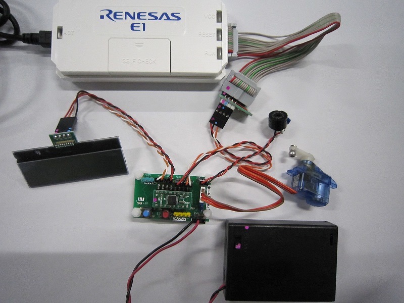 値下げ★送料無料　ルネサス　Renesas 　E1エミュレータ　動作確認用回路添付 　対応デバイス多数　初心者最適です　サポート付　_画像8