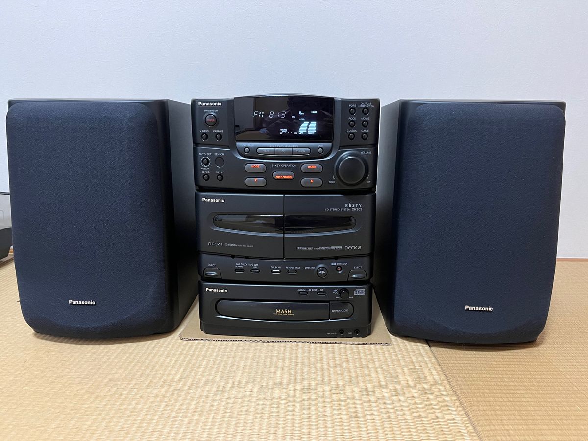 パナソニック CD Wカセットコンポ SA-CH303|Yahoo!フリマ(旧 パナソニック CD Wカセットコンポ SA-CH303|Yahoo!フリマ(旧