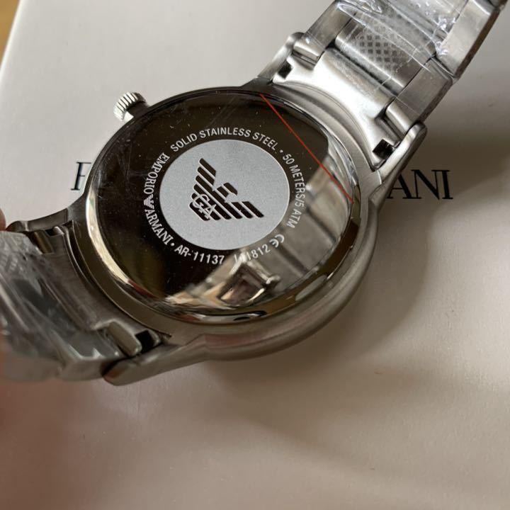 新品】エンポリオ アルマーニ 腕時計 メンズ AR11137 ネイビー Yahoo
