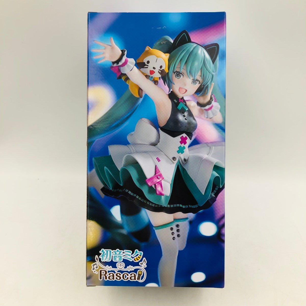 新品未開封 フリュー Exc∞d Creative Figure 初音ミク×ラスカル サイバーフューチャー フィギュア_画像2