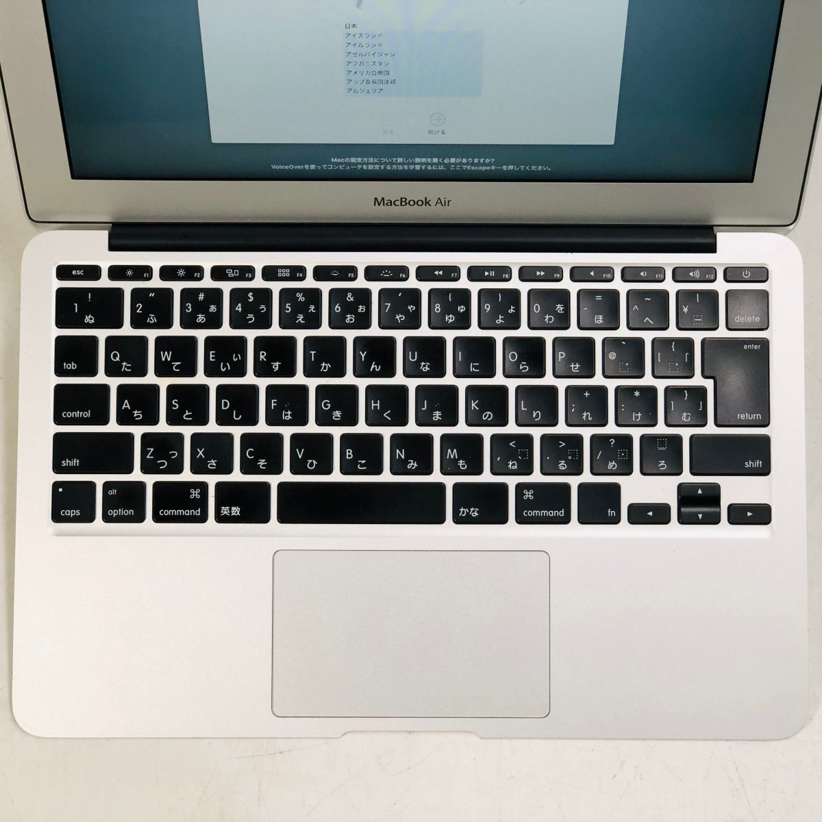 動作確認済み MacBook Air 11インチ (Mid 2013) Core i5 1.3GHz/4GB/SSD 128GB MD711J/A_画像2