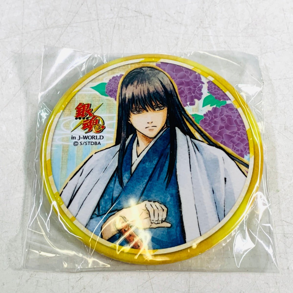 銀魂 桂小太郎 缶バッジ 春夏賞 花鳥風月 J-WORLD 銀魂 桂小太郎 缶バッジ 春夏賞 花鳥風月 J-WORLD