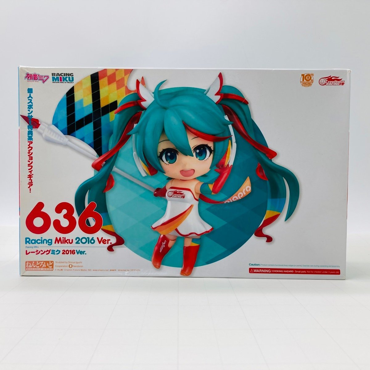 中古品 グッドスマイルカンパニー ねんどろいど 636 レーシングミク 2016Ver. 初音ミク_画像7