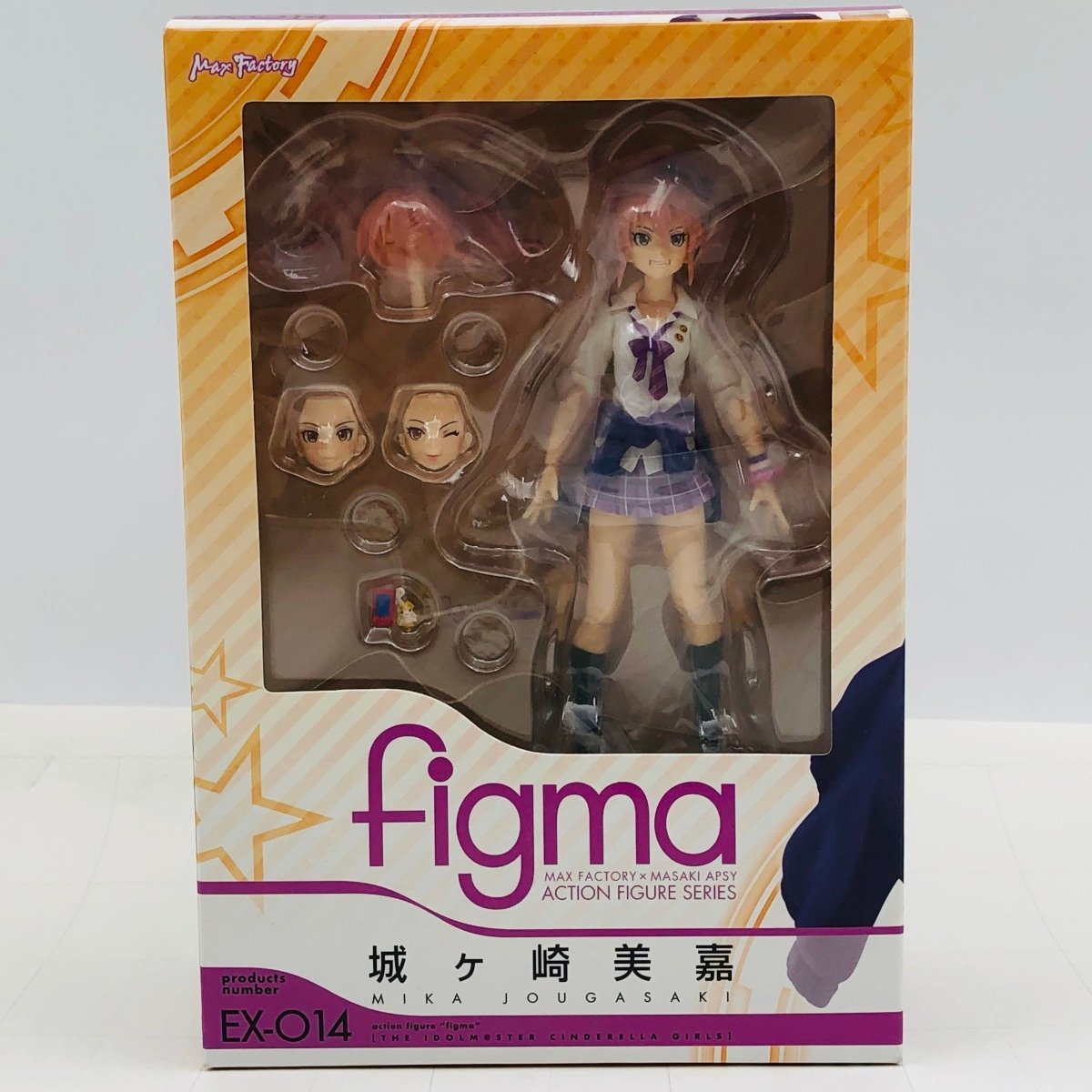 新品未開封 マックスファクトリー Figma EX-014 アイドルマスターシンデレラガールズ 城ヶ崎美嘉_画像1