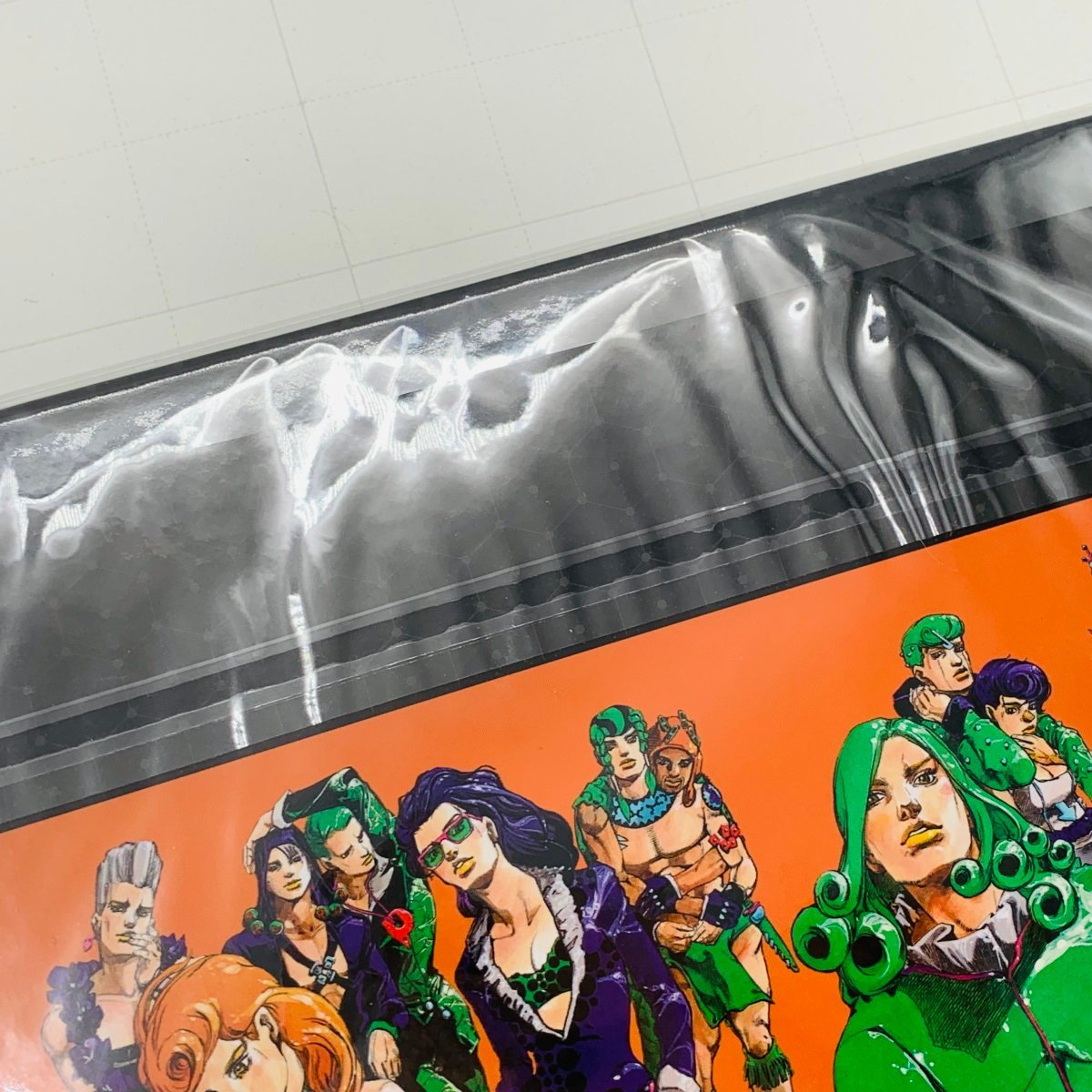 新品未開封 ジョジョの奇妙な冒険 荒木飛呂彦原画展 JOJO 冒険の波紋 グッズ付前売券 特典 ブックマーカー ラゲッジタグ_画像3