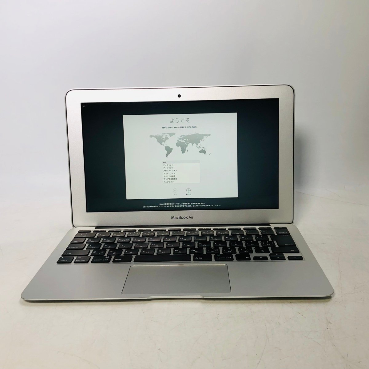 ジャンク MacBook Air 11インチ (Mid 2013) Core i5 1.3GHz/4GB/SSD 128GB MD711J/A_画像1