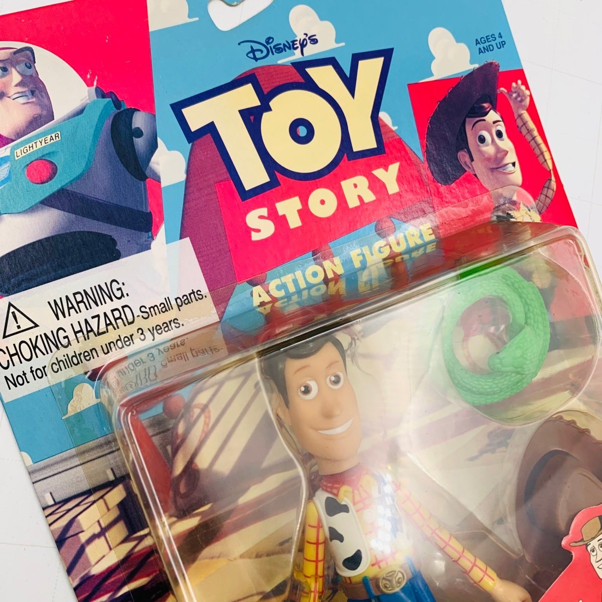 新品未開封 トイ・ストーリー Toy Story ウッディ KICKING WOODY アクションフィギュア_画像4